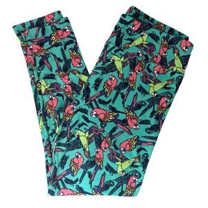 Lularoe Parrot Tall & Curvy Leggings
